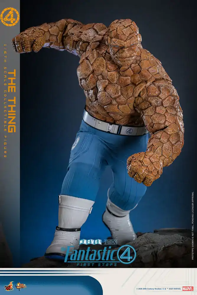 The Fantastic Four: First Steps Movie Masterpiece Action-Figur 1/6 The Thing 31 cm Produktfoto