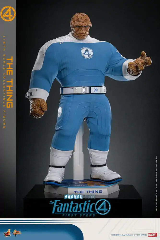 The Fantastic Four: First Steps Movie Masterpiece Action-Figur 1/6 The Thing 31 cm Produktfoto