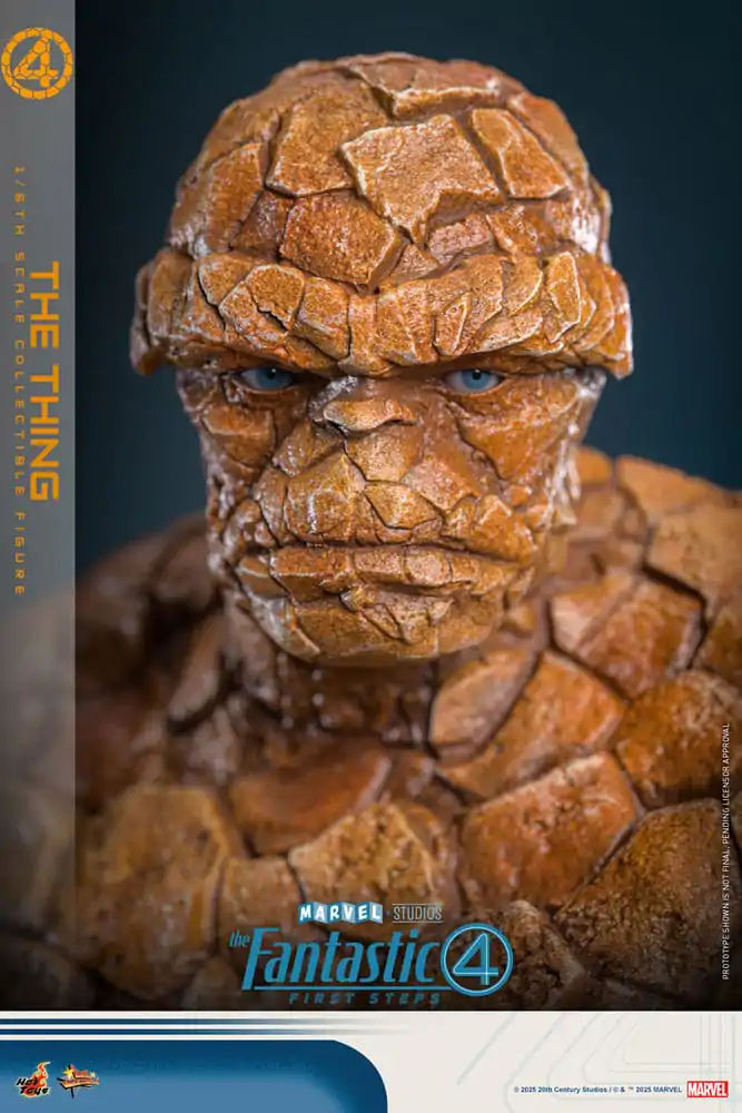 The Fantastic Four: First Steps Movie Masterpiece Action-Figur 1/6 The Thing 31 cm Produktfoto