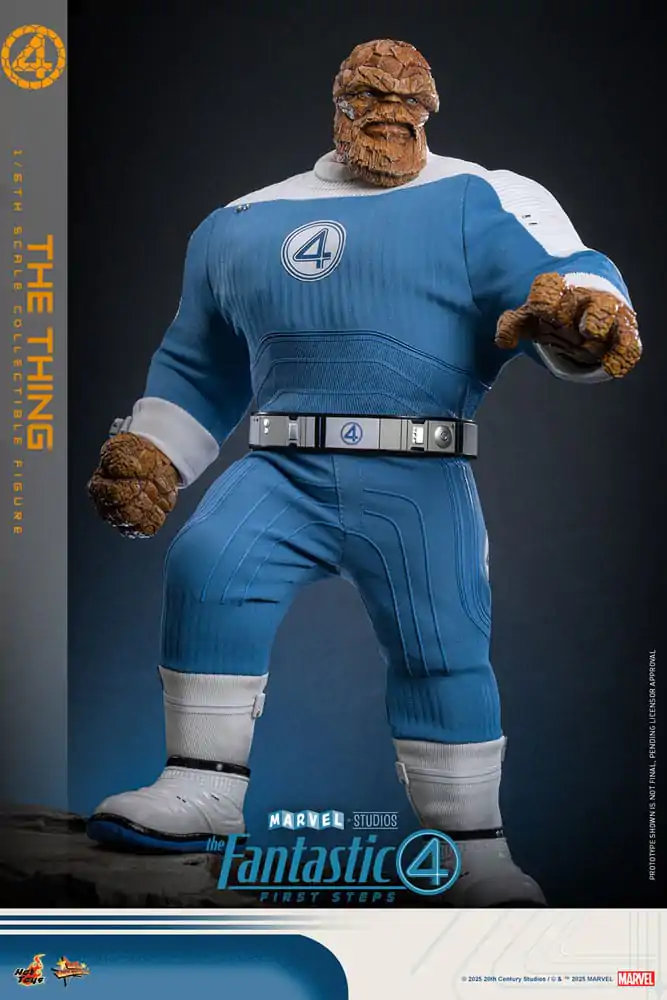 The Fantastic Four: First Steps Movie Masterpiece Action-Figur 1/6 The Thing 31 cm Produktfoto