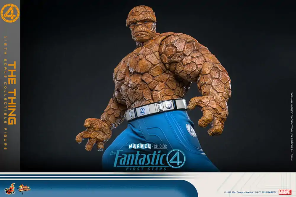 The Fantastic Four: First Steps Movie Masterpiece Action-Figur 1/6 The Thing 31 cm Produktfoto