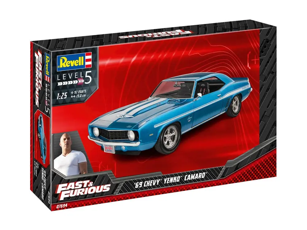 The Fast & Furious Modellbausatz 1969 Chevy Camaro Yenko Produktfoto