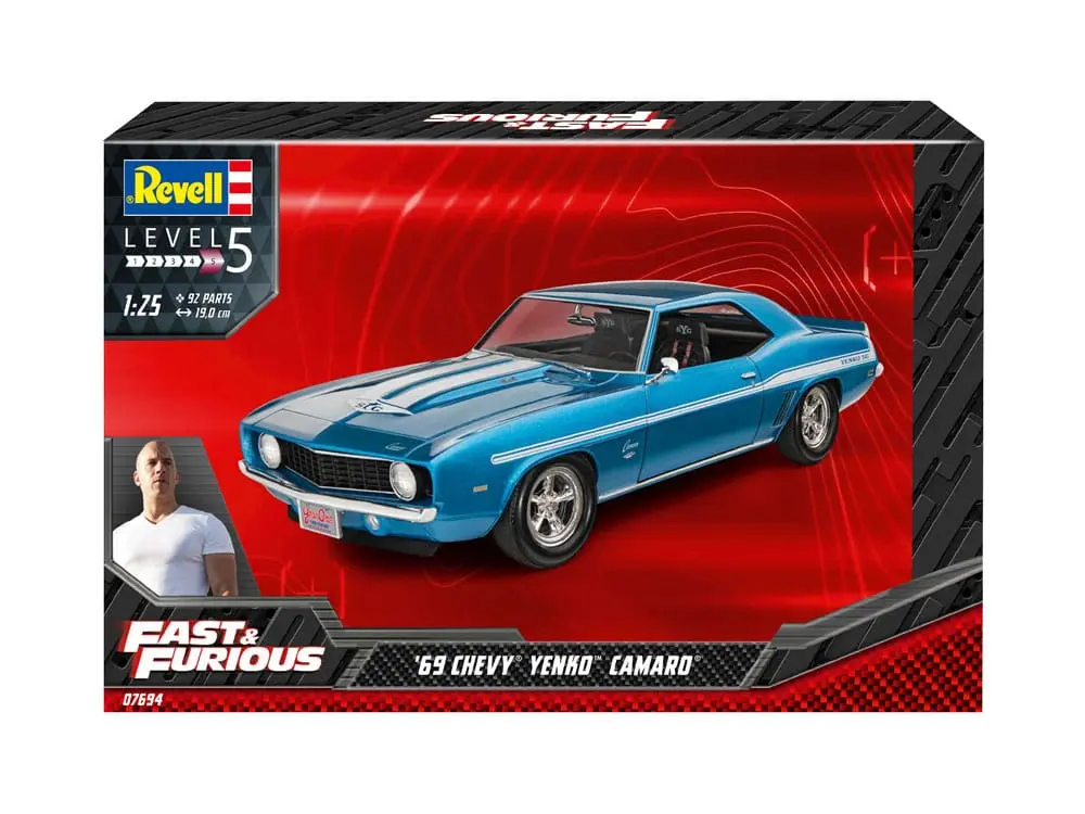 The Fast & Furious Modellbausatz 1969 Chevy Camaro Yenko Produktfoto