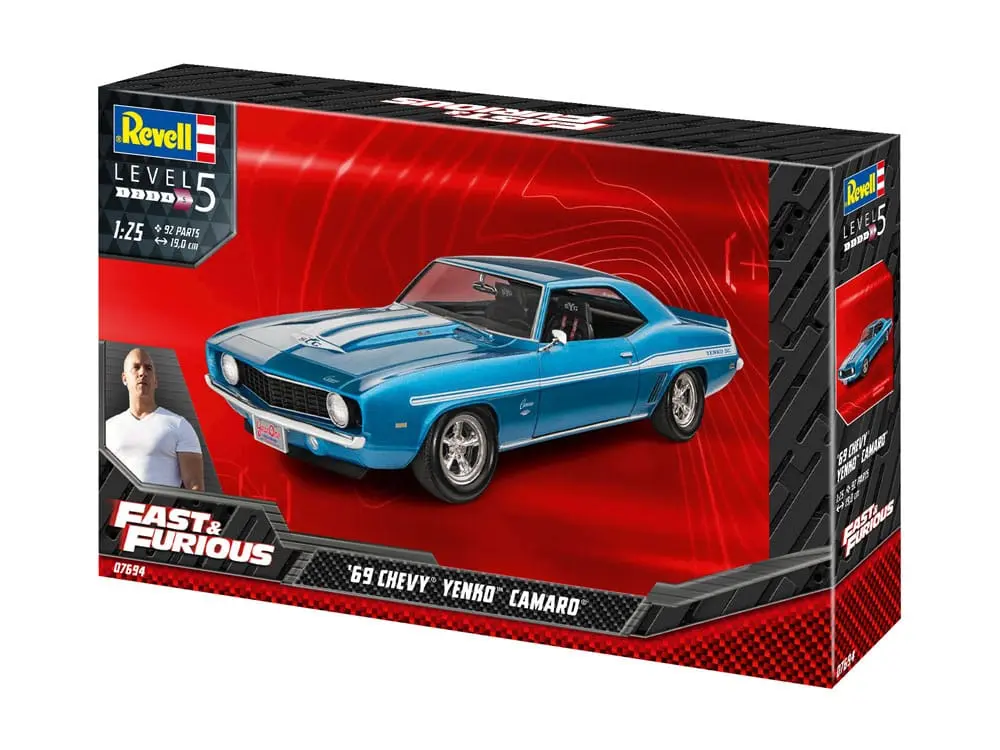 The Fast & Furious Modellbausatz 1969 Chevy Camaro Yenko Produktfoto