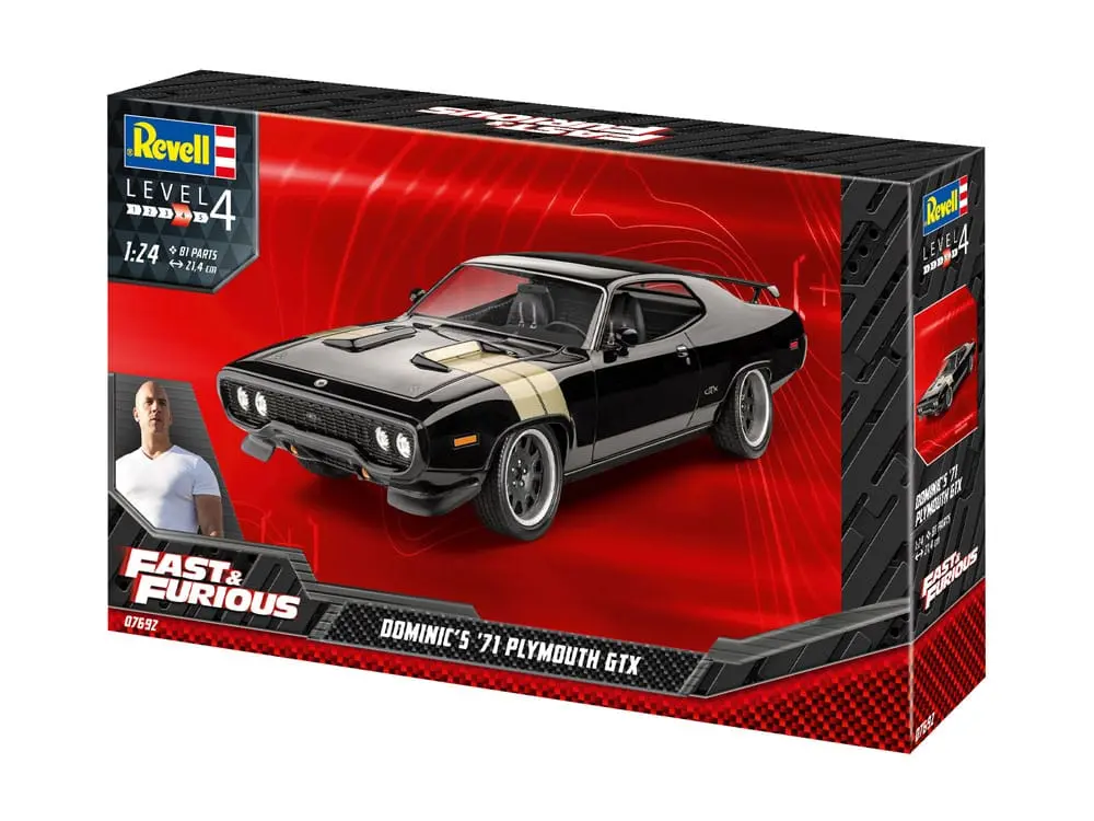 The Fast & Furious Modellbausatz Dominic's 1971 Plymouth GTX Produktfoto