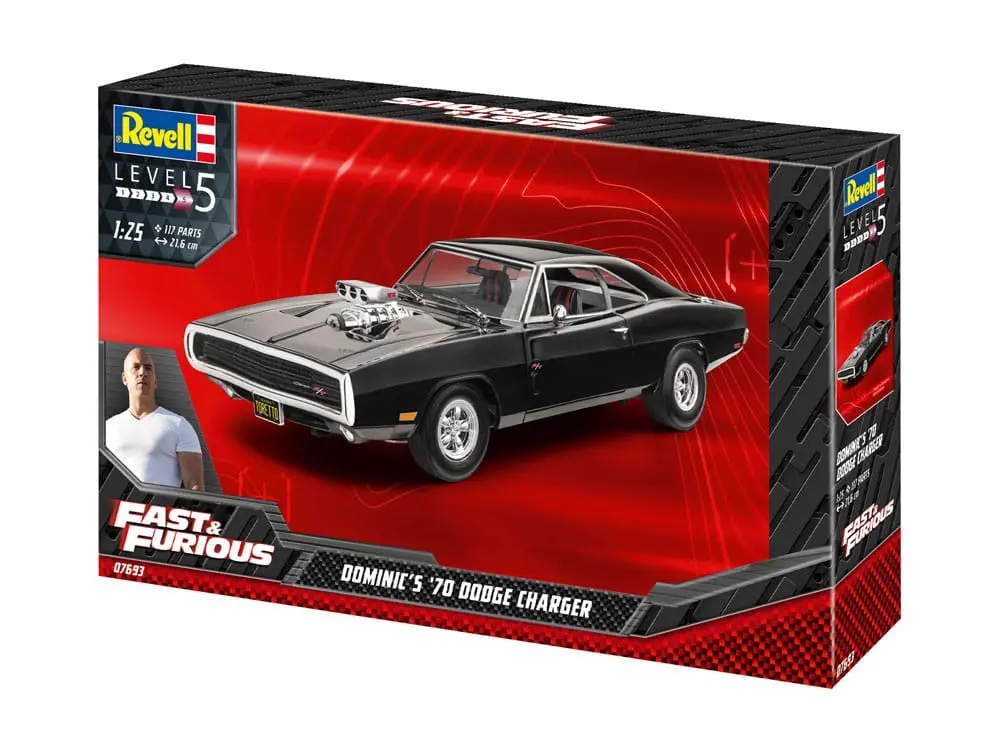 The Fast & Furious Modellbausatz Dominics 1970 Dodge Charger termékfotó