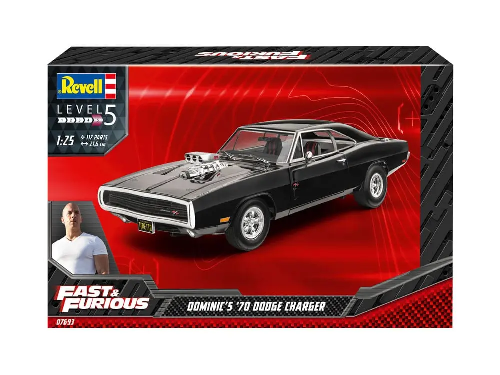 The Fast & Furious Modellbausatz Dominics 1970 Dodge Charger termékfotó