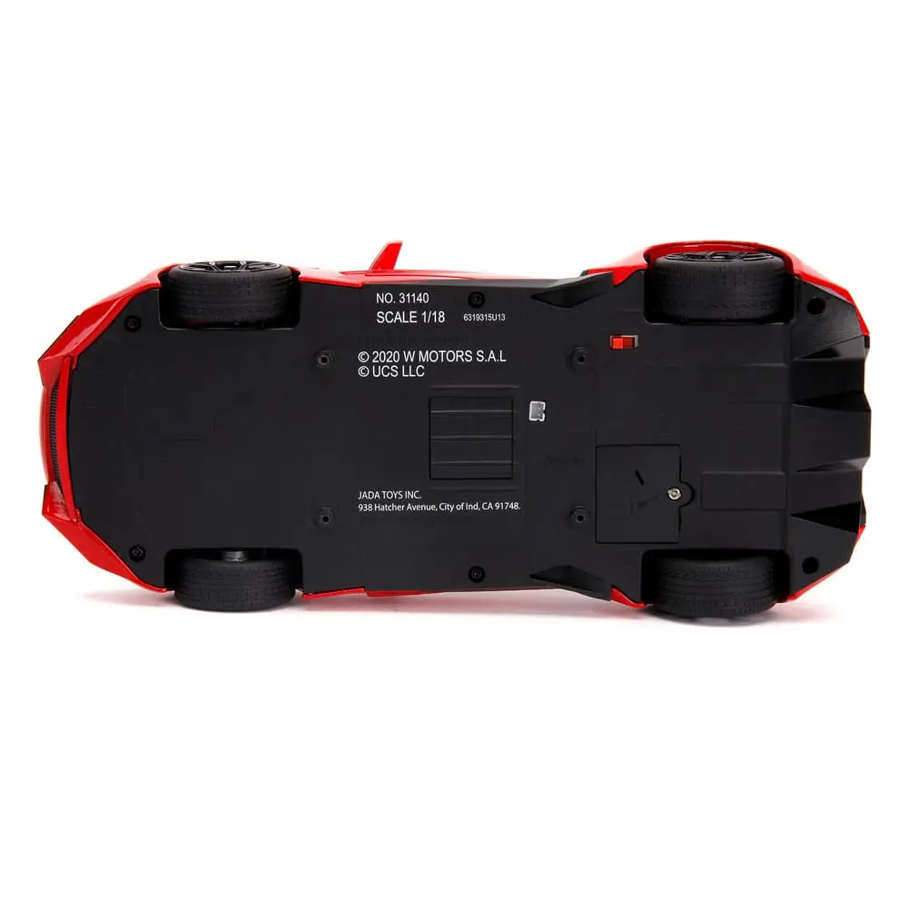 The Fast and Furious Diecast Modell Hollywood Rides 1/18 Lykan Hypersport mit Dom Figur Produktfoto