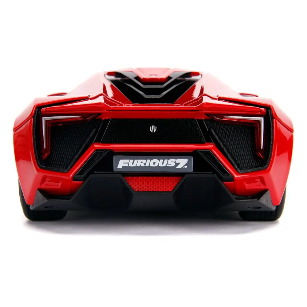 The Fast and Furious Diecast Modell Hollywood Rides 1/18 Lykan Hypersport mit Dom Figur Produktfoto