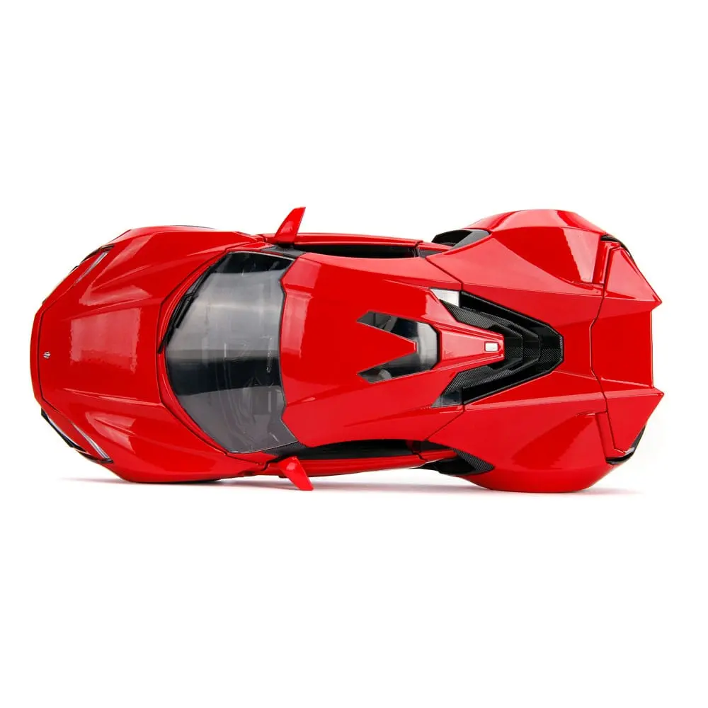 The Fast and Furious Diecast Modell Hollywood Rides 1/18 Lykan Hypersport mit Dom Figur Produktfoto