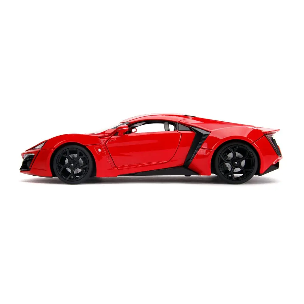 The Fast and Furious Diecast Modell Hollywood Rides 1/18 Lykan Hypersport mit Dom Figur Produktfoto