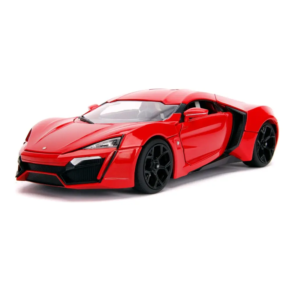 The Fast and Furious Diecast Modell Hollywood Rides 1/18 Lykan Hypersport mit Dom Figur Produktfoto
