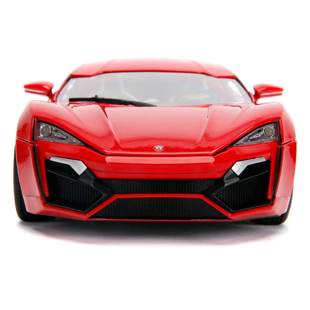 The Fast and Furious Diecast Modell Hollywood Rides 1/18 Lykan Hypersport mit Dom Figur Produktfoto