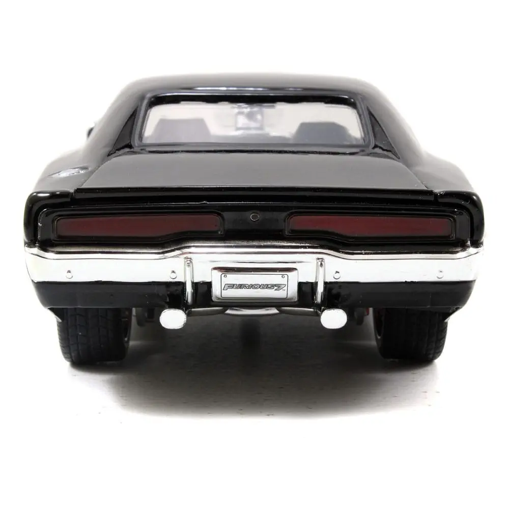 The Fast and Furious Diecast Modell Hollywood Rides 1/24 1970 Dodge Charger mit Dom Toretto Figur Produktfoto
