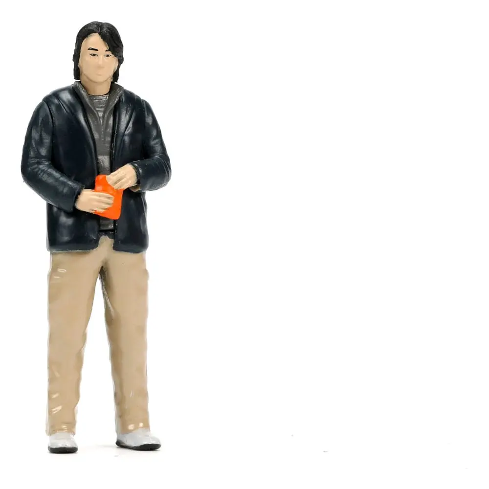 The Fast and Furious Diecast Model Hollywood Rides 1/24 1997 Mazda RX7 with Han Figur Produktfoto