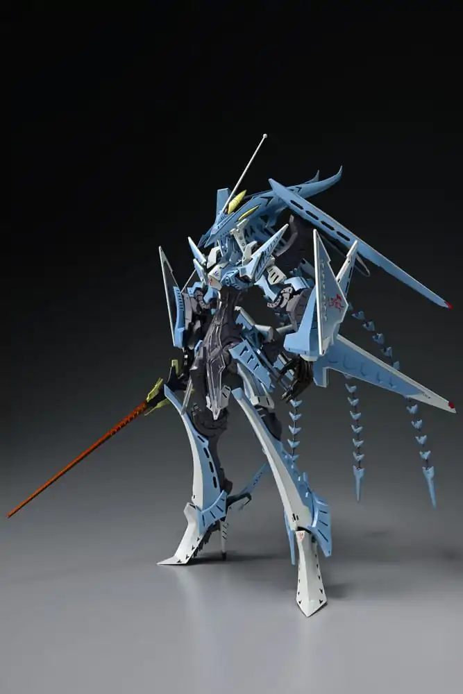 The Five Star Stories Statue 1/144 S.S.I. Kubalkan Haretsu no Ningyou Gatexion Mark3 Dharmas 24 cm Statue Produktfoto