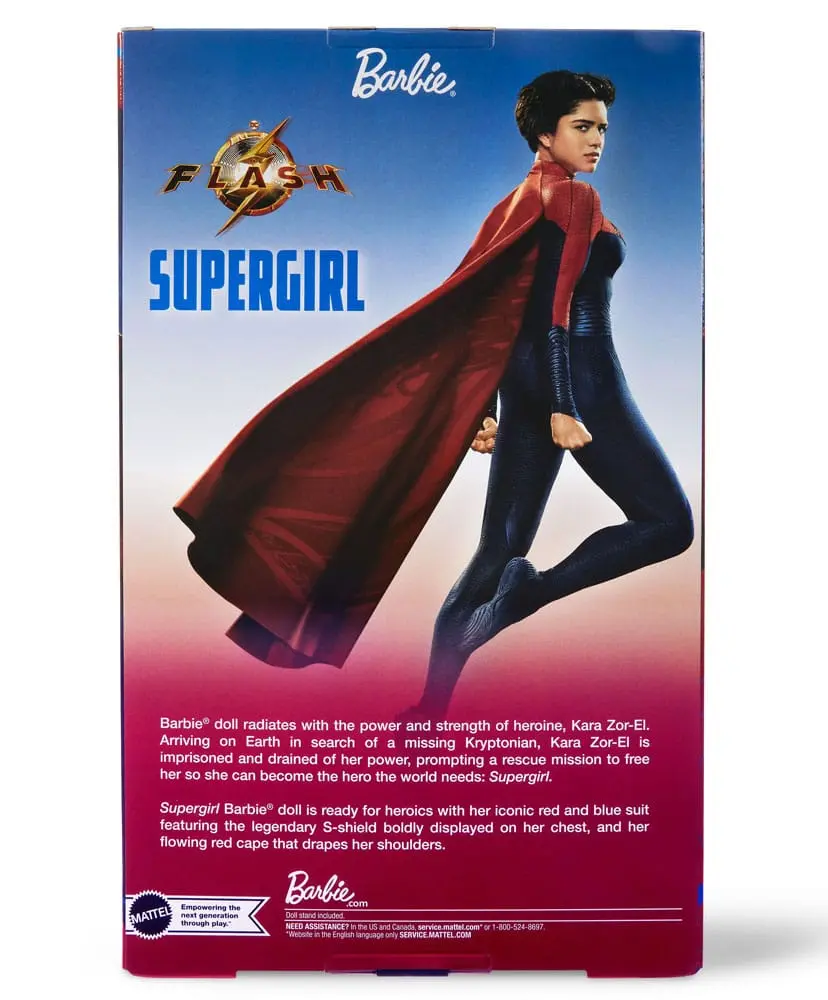 The Flash Barbie Signature Puppe Supergirl Produktfoto