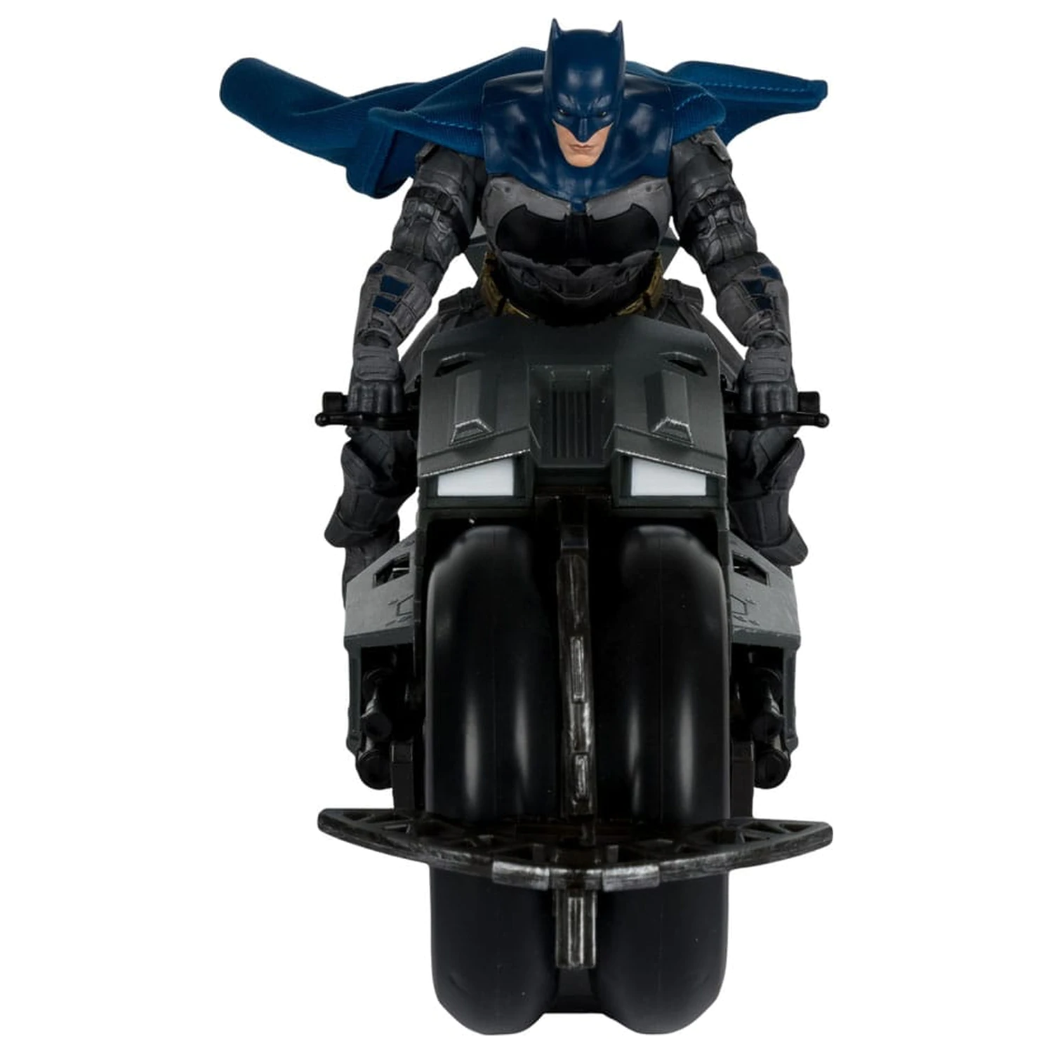 The Flash DC Multiverse Fahrzeug Batcycle mit Batman Produktfoto
