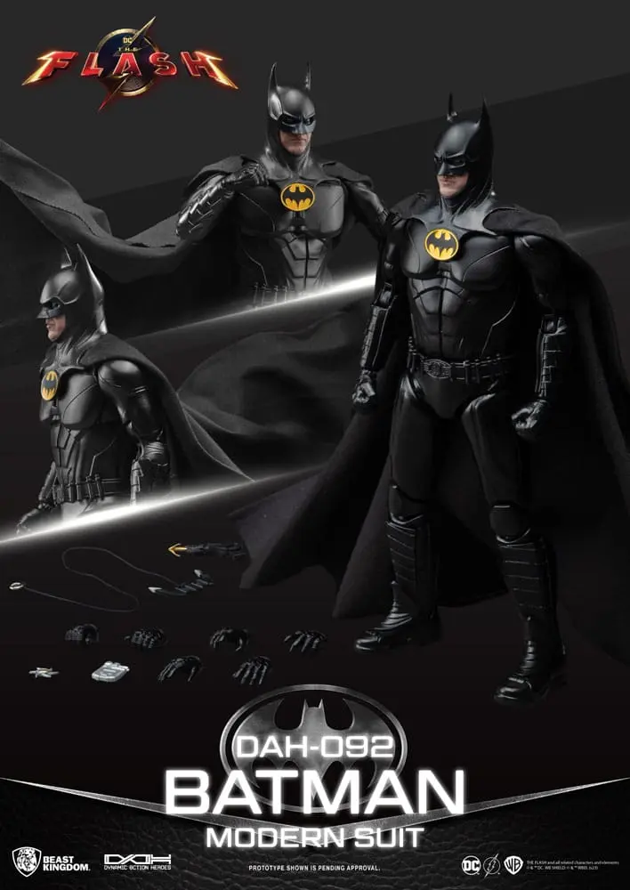 The Flash Dynamic 8ction Heroes Actionfigur 1/9 Batman Modern Suit 24 cm termékfotó