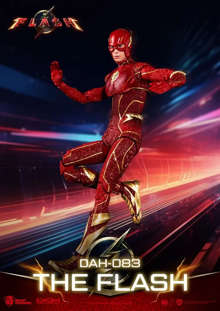 The Flash Dynamic 8ction Heroes Actionfigur 1/9 The Flash Deluxe Version 24 cm Produktfoto