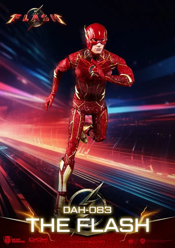 The Flash Dynamic 8ction Heroes Actionfigur 1/9 The Flash Deluxe Version 24 cm Produktfoto