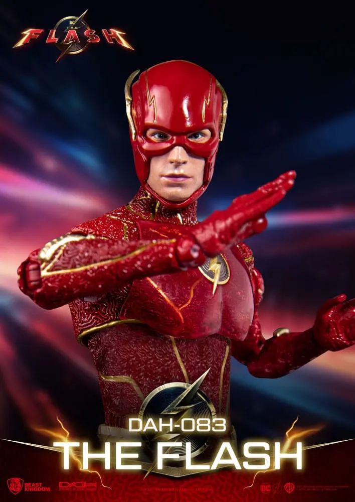 The Flash Dynamic 8ction Heroes Actionfigur 1/9 The Flash Deluxe Version 24 cm Produktfoto