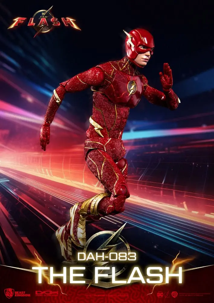 The Flash Dynamic 8ction Heroes Actionfigur 1/9 The Flash Deluxe Version 24 cm Produktfoto