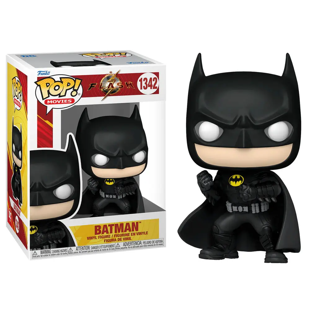 The Flash POP! Movies Vinyl Figur Batman (Keaton) 9 cm termékfotó