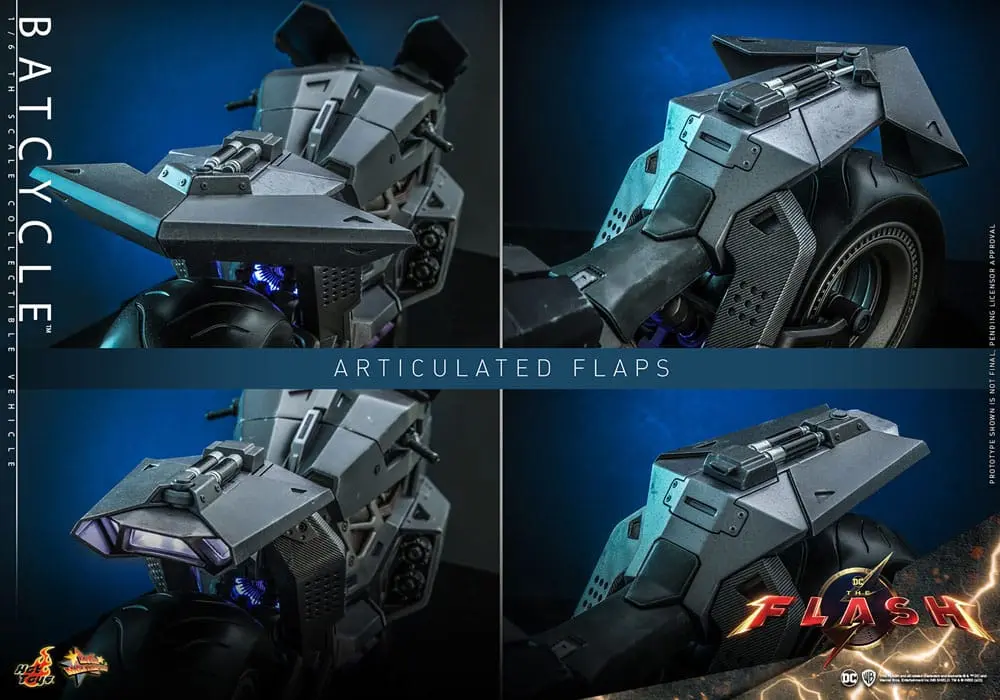 The Flash Movie Masterpiece Fahrzeug 1/6 Batcycle 56 cm termékfotó