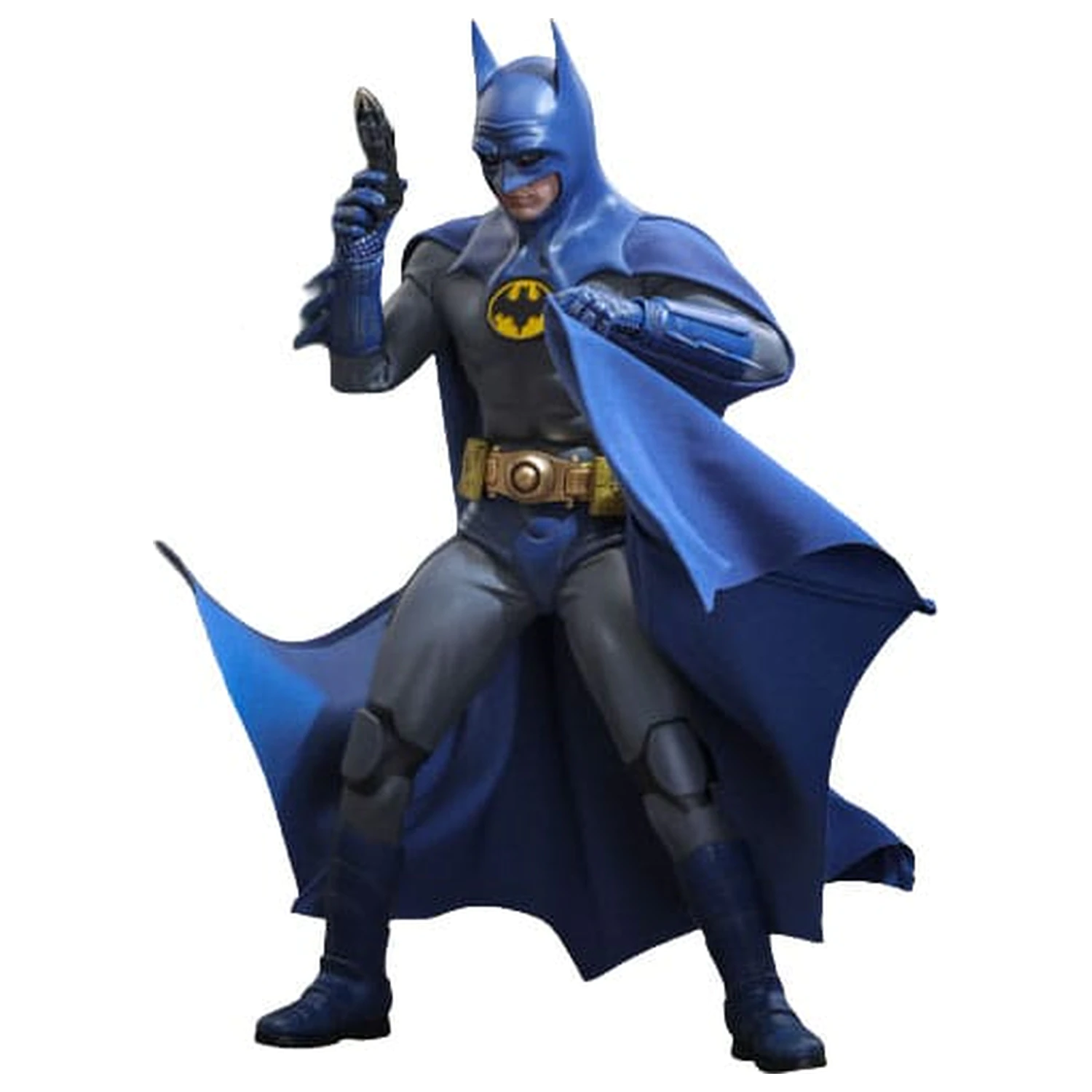 The Flash Movie Masterpiece Actionfigur 1/6 Batman (Blue & Grey Suit) Limited Edition 30 cm Produktfoto