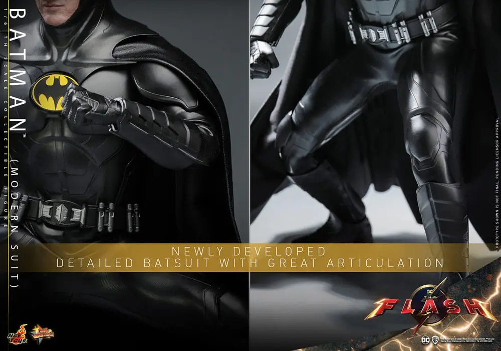 The Flash Movie Masterpiece Actionfigur 1/6 Batman (Modern Suit) 30 cm termékfotó