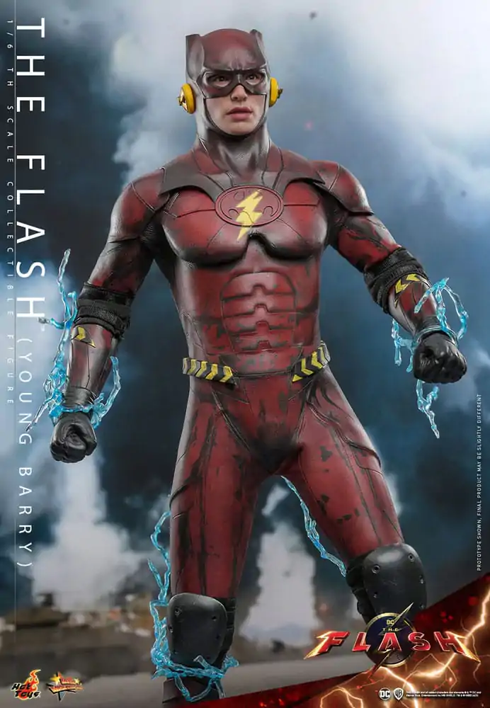 The Flash Movie Masterpiece Actionfigur 1/6 The Flash (Young Barry) 30 cm Produktfoto
