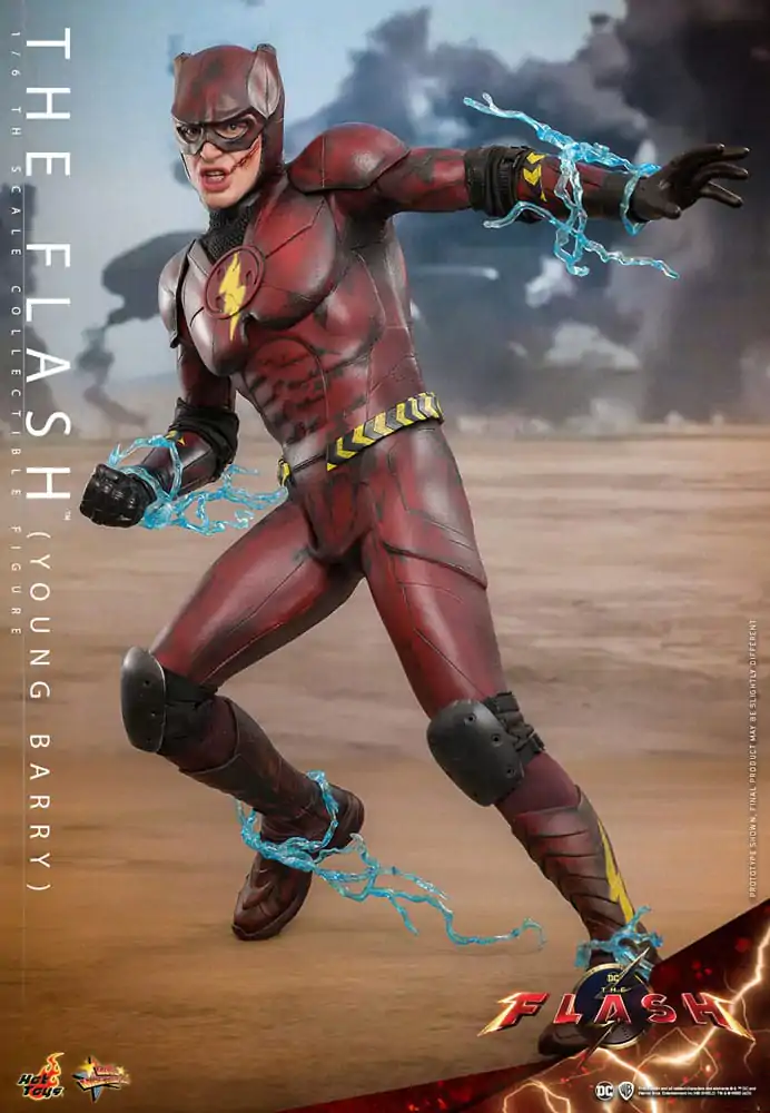 The Flash Movie Masterpiece Actionfigur 1/6 The Flash (Young Barry) 30 cm Produktfoto