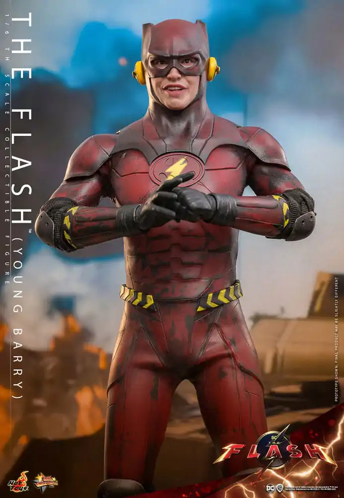 The Flash Movie Masterpiece Actionfigur 1/6 The Flash (Young Barry) 30 cm Produktfoto
