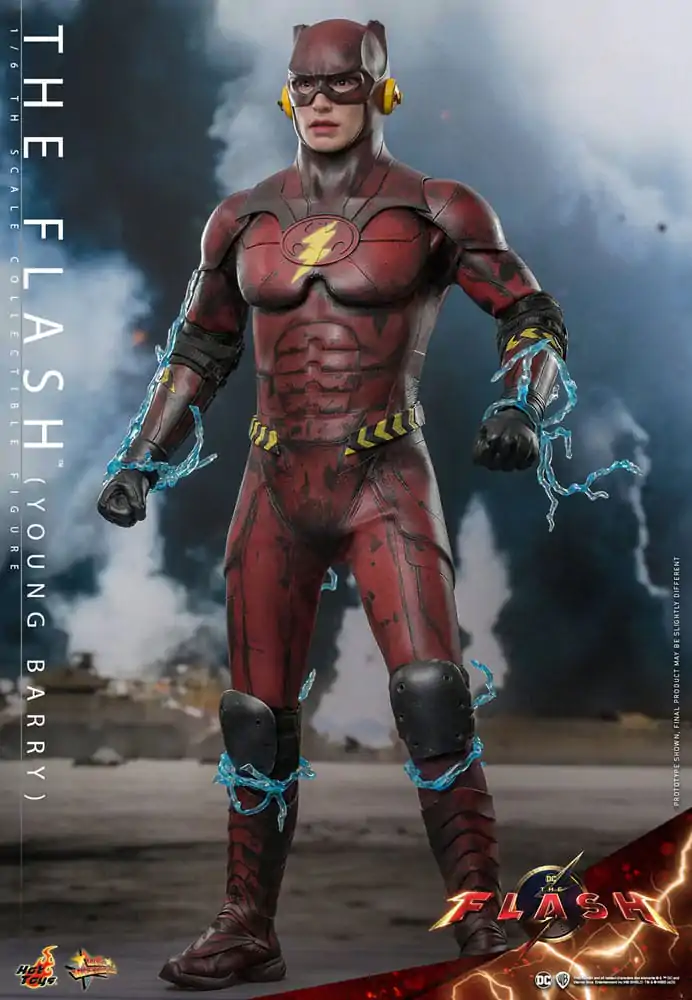 The Flash Movie Masterpiece Actionfigur 1/6 The Flash (Young Barry) 30 cm Produktfoto