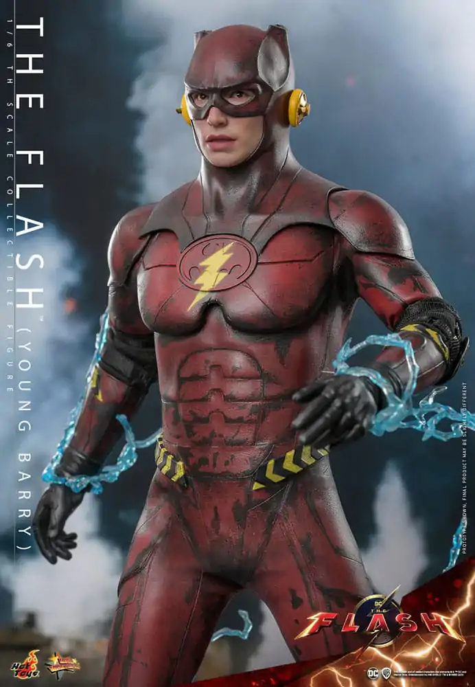 The Flash Movie Masterpiece Actionfigur 1/6 The Flash (Young Barry) 30 cm Produktfoto