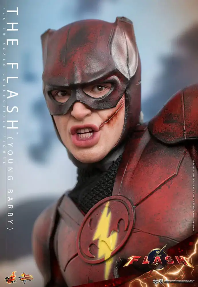 The Flash Movie Masterpiece Actionfigur 1/6 The Flash (Young Barry) 30 cm Produktfoto