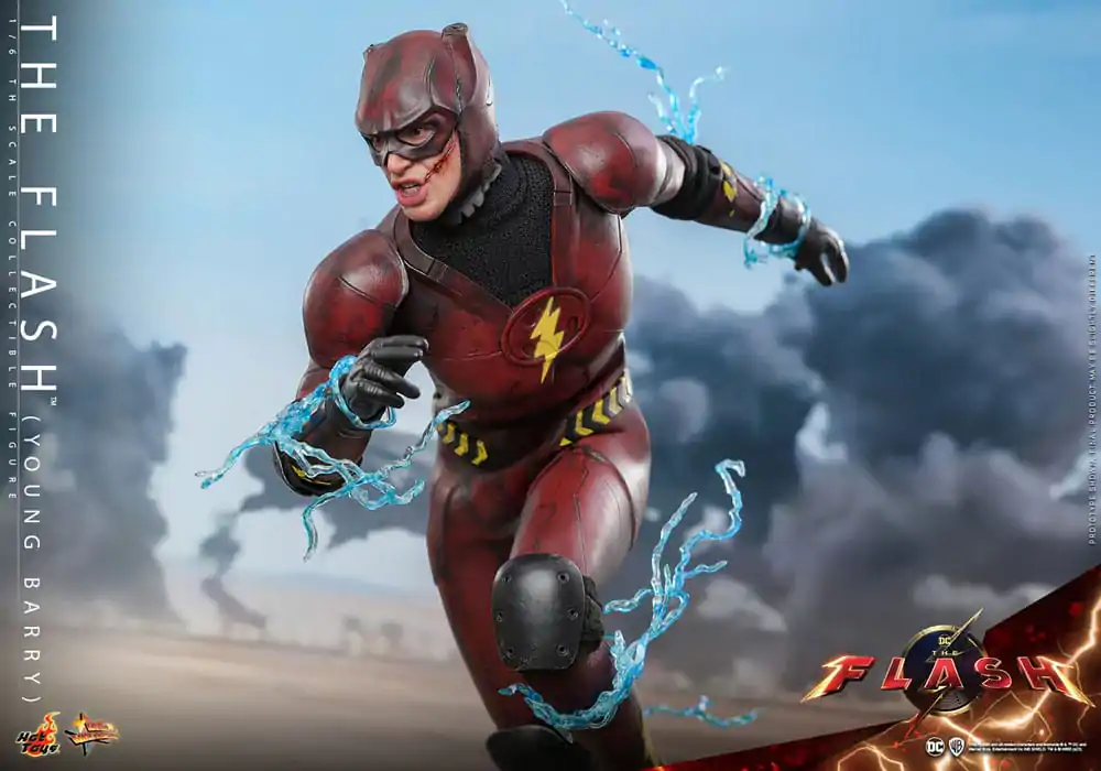 The Flash Movie Masterpiece Actionfigur 1/6 The Flash (Young Barry) 30 cm Produktfoto