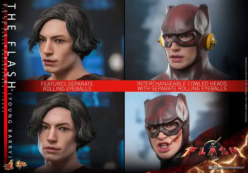 The Flash Movie Masterpiece Actionfigur 1/6 The Flash (Young Barry) (Deluxe Version) 30 cm Produktfoto