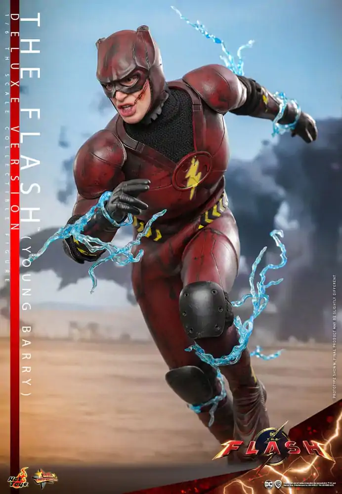The Flash Movie Masterpiece Actionfigur 1/6 The Flash (Young Barry) (Deluxe Version) 30 cm Produktfoto