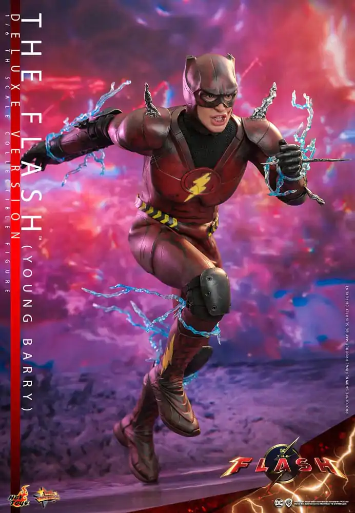 The Flash Movie Masterpiece Actionfigur 1/6 The Flash (Young Barry) (Deluxe Version) 30 cm Produktfoto