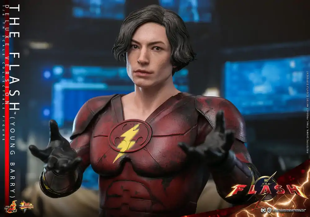 The Flash Movie Masterpiece Actionfigur 1/6 The Flash (Young Barry) (Deluxe Version) 30 cm Produktfoto