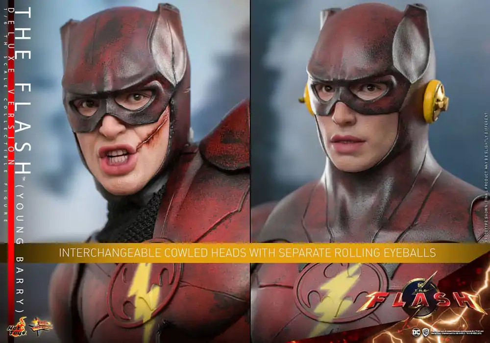 The Flash Movie Masterpiece Actionfigur 1/6 The Flash (Young Barry) (Deluxe Version) 30 cm Produktfoto