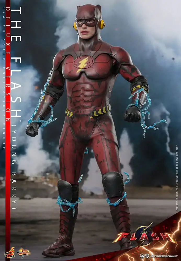 The Flash Movie Masterpiece Actionfigur 1/6 The Flash (Young Barry) (Deluxe Version) 30 cm Produktfoto