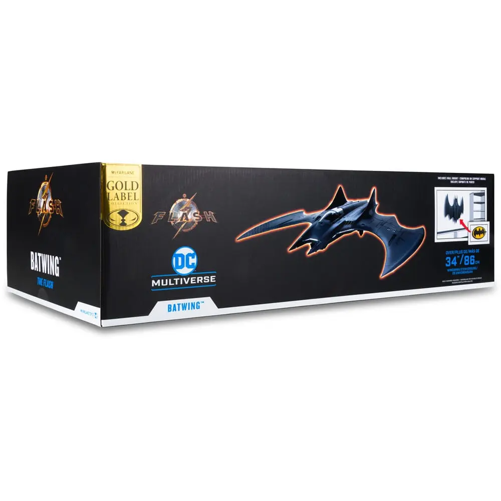 The Flash Movie Fahrzeugs Batwing (Gold Label) 86 cm Produktfoto