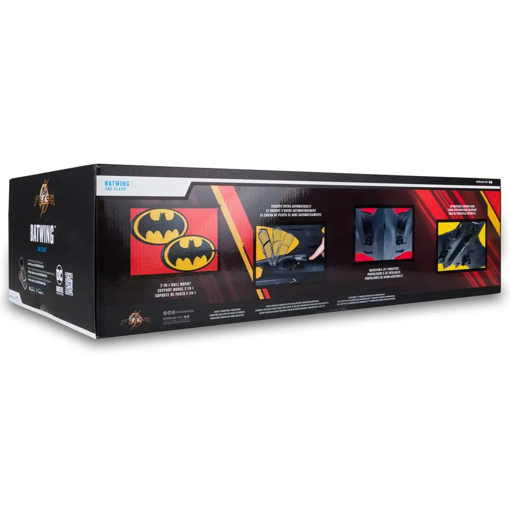 The Flash Movie Fahrzeugs Batwing (Gold Label) 86 cm Produktfoto