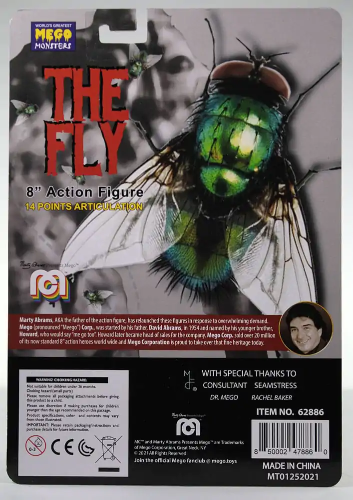 Die Fliege Actionfigur The Fly (Flocked) 20 cm termékfotó