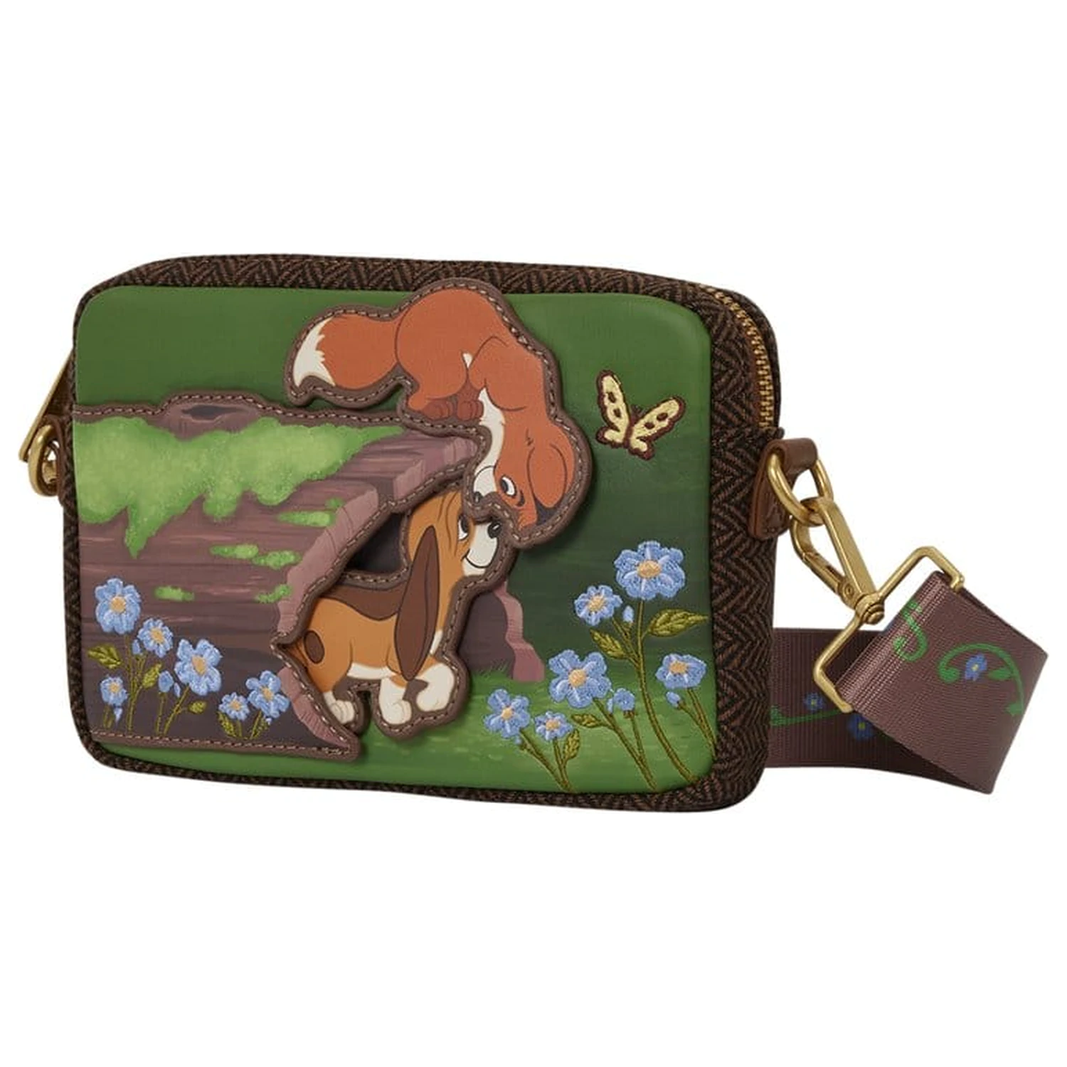 The Fox and the Hound by Loungefly Canvas Tragetasche Tod & Vixey Produktfoto