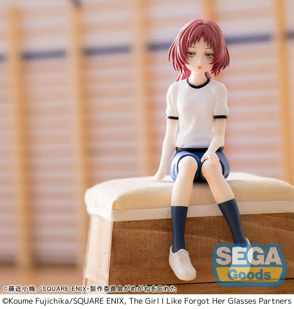 The Girl I Like Forgot Her Glasses PM Perching PVC Statue Ai Mie 14 cm Produktfoto