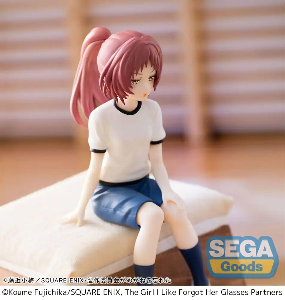 The Girl I Like Forgot Her Glasses PM Perching PVC Statue Ai Mie 14 cm Produktfoto